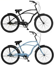 楽天市場】ビーチクルーザー（シティサイクル｜自転車・サイクリング 
