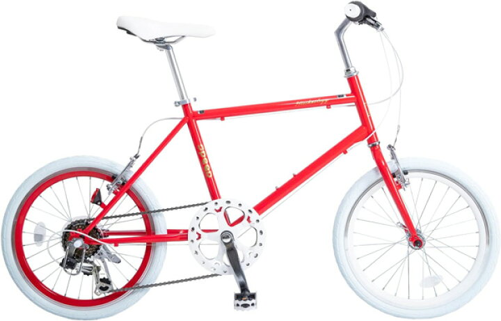楽天市場】20インチ自転車 ミニベロ CTBホワイトタイヤ仕様小型 