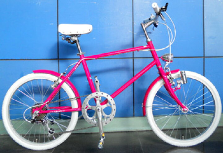 楽天市場】20インチ自転車 ミニベロ CTBホワイトタイヤ仕様小型 