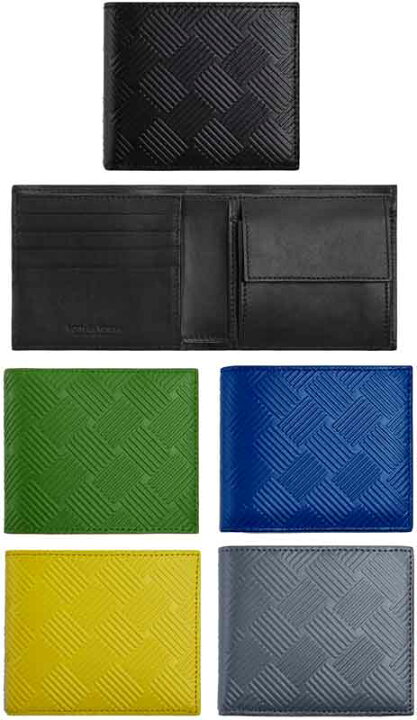 楽天市場】BOTTEGA VENETAボッテガヴェネタ男性用小銭入れ付き二つ折り  