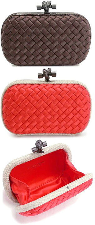 楽天市場】BOTTEGA VENETA ボッテガヴェネタ 化粧ポーチダークブラウン 