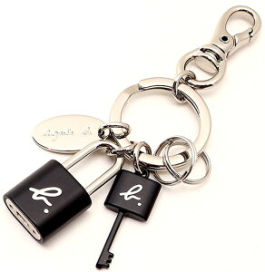 agnes b VoyageAjGXx[ {[Wb.S 싞違L[`[SI[ov[gJritbN 2AL[OubNphbNVo[ L[z_[PADLOCK KEYRING HOULDER