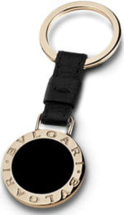 楽天市場】BVLGARI キーリング ブルガリブラックカーフレザー×ゴールド 