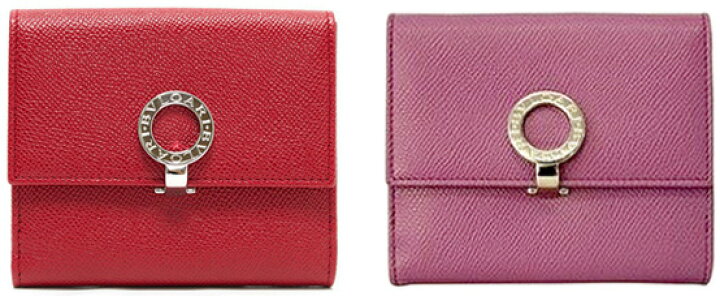 楽天市場】BVLGARI ブルガリ小銭入れ付きダブルホック2つ折り財布  