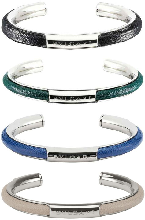 楽天市場 Bvlgari ブルガリメンズ バングルブレスレットエングレーヴィングロゴ ブラックフォレストエメラルドグリーン ブレス ネイビーンサートアーバングレイニーカーフレザーブレスロゴ刻印 イ Accessory Jewellery Bangle Bracelet Kaminorth
