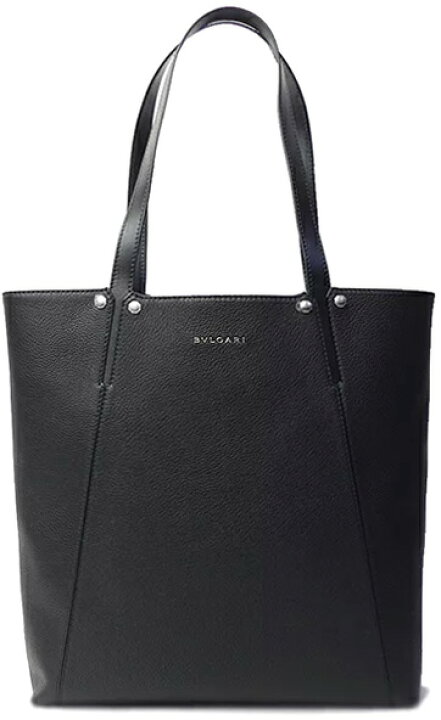 楽天市場】BVLGARI ブルガリメタルロゴ レザートートバッグオクト 