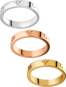 BVLGARI ���f�B�[�X �����Y�u���K���u���K�������O �w��18K �z���C�g�S�[���h�C�G���[�S�[���h �s���N�S�[���h�G���O���C�r���O���E���h���S��т� �V���o�[�A�N�Z�T���[BVBVRING�C�i��������