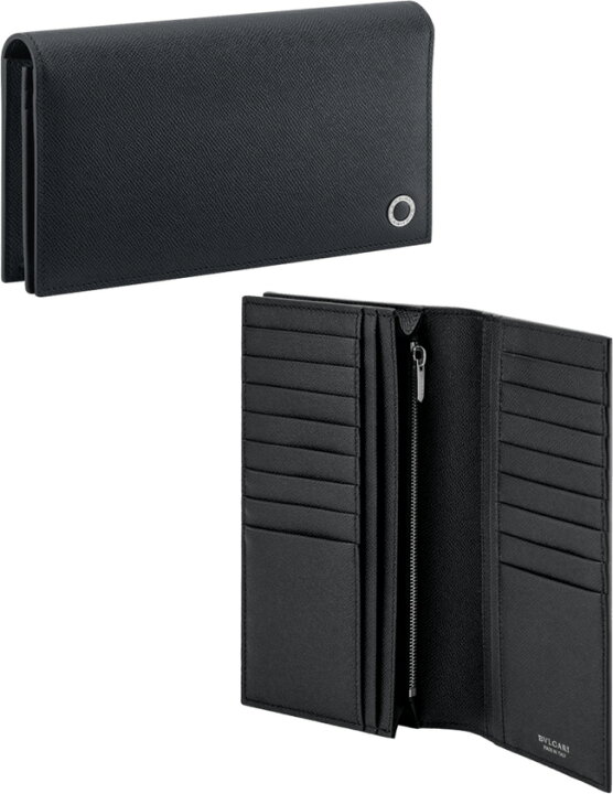 楽天市場】BVLGARI ブルガリ メンズおしゃれ小銭入れ付き二つ折り長  