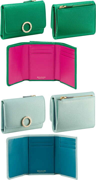 楽天市場】BVLGARI レディース 三つ折り財布ブルガリブルガリ  