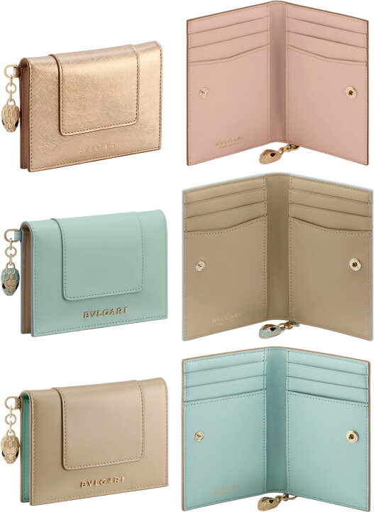 楽天市場】BVLGARI ブルガリ メタルロゴ2つ折りクレジットカードケース  