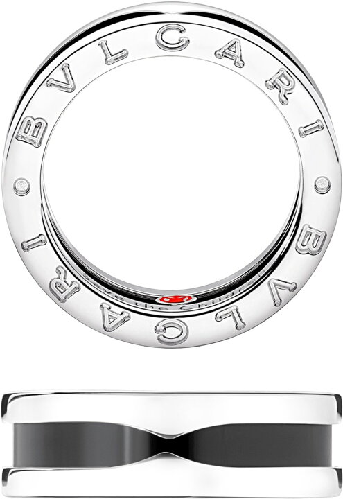 楽天市場】BVLGARI ブルガリ スターリングシルバーロゴ刻印指輪 メンズ 