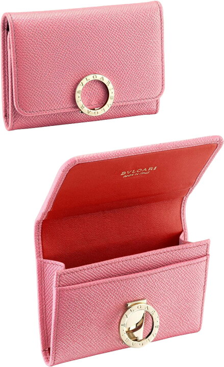 楽天市場】BVLGARI ブルガリブルガリ 名刺入れブラック ピンク ダーク 