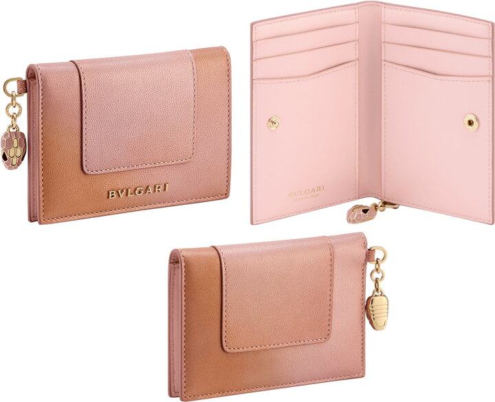 楽天市場】BVLGARI ブルガリ メタルロゴ2つ折りクレジットカードケース 