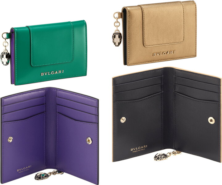 楽天市場】BVLGARI ブルガリ メタルロゴ2つ折りクレジットカードケース  