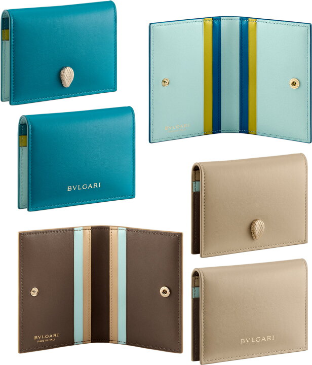 楽天市場】BVLGARI ブルガリ レディース二つ折りクレジットカード  