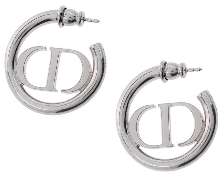 楽天市場】Christian Dior フープピアスクリスチャンディオールCD 
