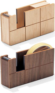 ChCWp VRؐe[vJb^[Ebhe[vfBXyT[XNGAXbg_fUC[vi` EHibguEWOODEN TAPE DISPENSER made in Japani`E