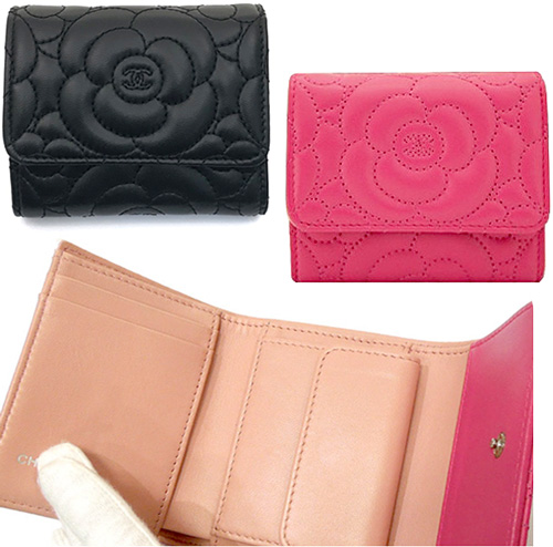 シャネル(CHANEL) カメリア(camellia) レディース二つ折り財布 | 通販 