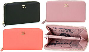 シャネル(CHANEL) ピンク 長財布 小銭入れ・コインケース | 通販・人気 