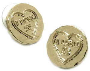 CHANEL PIERCESVl RR}[NsAX̃n[g gcS S[hRCv[g CCST[Nn[gCC}[NILOVECHANELHEART CIRCLEPIERCESGOLD COCOMARK