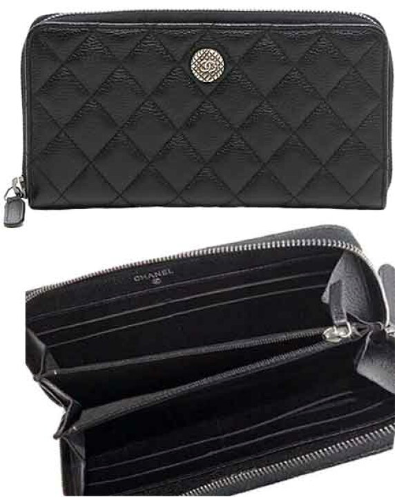 楽天市場】CHANEL シャネル ココマーク小銭入れ付きラウンドファスナー 