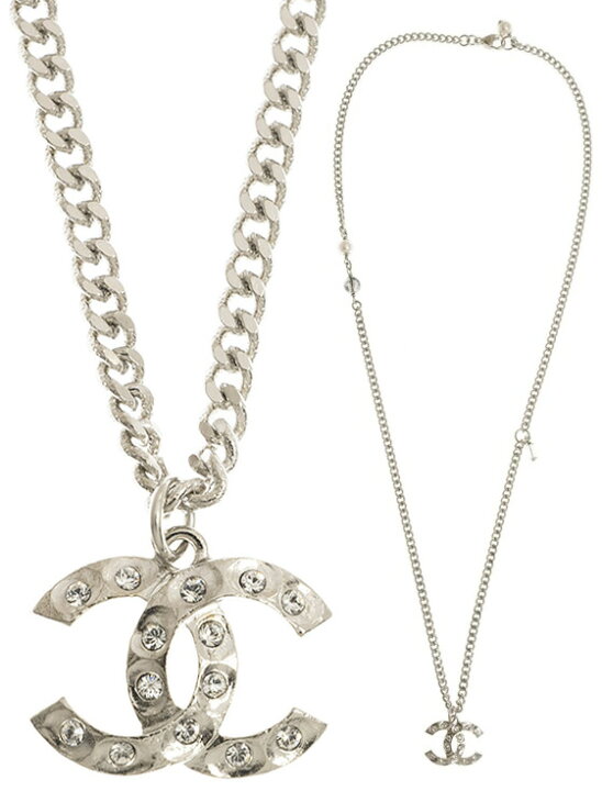 楽天市場】CHANEL NECKLACEシャネル ネックレス 28942CCマーク ココ  