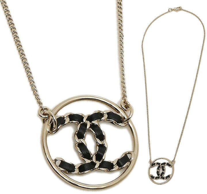 楽天市場】CHANEL シャネルペンダントネックレススクエアライン 