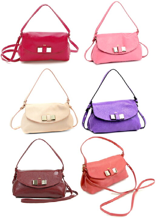 楽天市場】CHLOE LILY 金具リボン2WAYショルダーバッグ リリィポーチ  