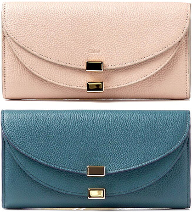 楽天市場】CHLOE クロエ ダブルフラップ長札 GEORGIA小銭入れ付き二 