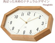 楽天市場】掛け時計 ナチュラルウッドの通販
