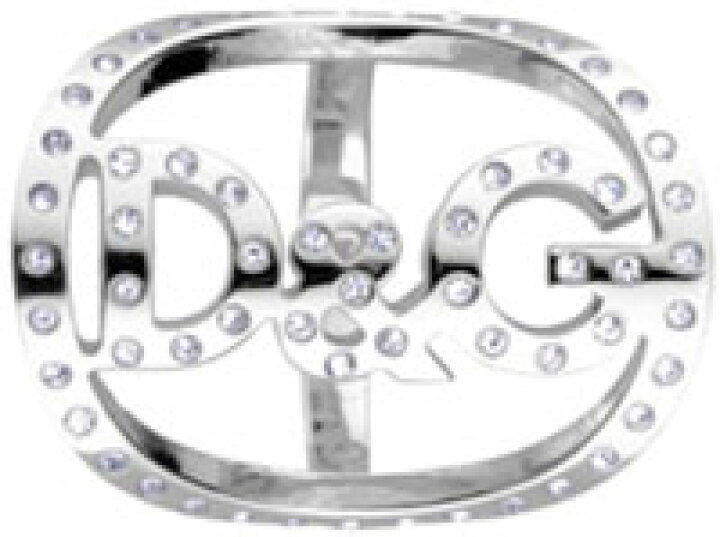 楽天市場】D&G リング ジュエリーシルバーリング ロゴラインストーン 