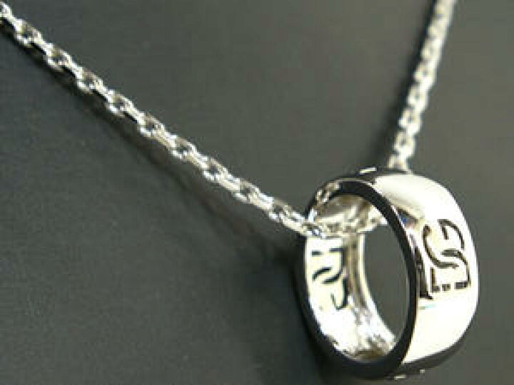 楽天市場 ドルチェ ガッバーナ ネックレスロゴ打ち抜きシルバーリング リンクチェーンネックレスdolce Gabbana D G Nacklace Pendantファッション アクセサリー ペンダント サイズ Kaminorth