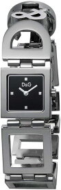 DOLCE＆GABBANA(D&G) WATCHドルチェ＆ガッバーナ(ドルガバ) ウォッチ 腕時計 ナイト&デイブラック文字盤 シルバーメタルバンドD&Gロゴブレス 3719250892MIRA-819090