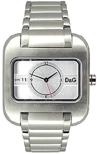 DOLCE��GABBANA(D&G) WATCH�h���`�F���K�b�o�[�i(�h���K�o) �E�H�b�` �r���v �Q�[���I�[�o�[DW0226SLWHMIRA-819090