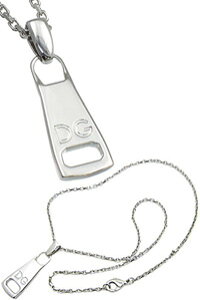 DOLCE��GABBANA D&GPENDANT NECKLACE�h���`�F���K�b�o�[�i �h���K�oDG���S���� �X���C�_�[���`�[�t�g�b�v �W�b�p�[�l�b�N���X �V���o�[BIJOUX A9010-8M806