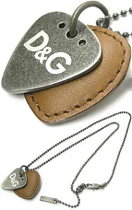 DOLCE&GABBANA �y���_���g�l�b�N���X�O�p�u���E�����U�[�^�O×�O�p�V���o�[���S�v���[�g�A�N�Z�T���[ �{�[���`�F�[��PENDANT NECKLACE�h���K�o �h���`�F���K�b�o�[�iJewelry �M�^�[�s�b�N �h���K�o D&