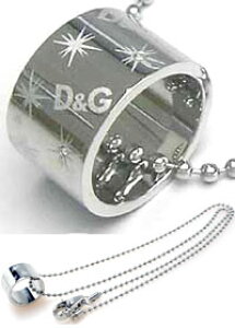 DOLCE&GABBANA �y���_���g�l�b�N���X�V���o�[���S�����O�g�b�v�A�N�Z�T���[ �{�[���`�F�[��PENDANT NECKLACE�h���K�o �h���`�F���K�b�o�[�iJewelry DJ0509�h���K�o D&G �f�B�[���W�[���f�B�[�X
