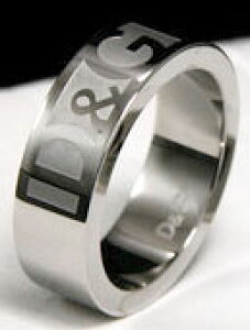 D&G O WG[Su×Vo[O uLOVEvJewelry Ring 20-21 21-22 DJ0125 DJ0126DOLCE&GABBANA wփh`FKbo[i hKow̃ANZgɃfB[W[ fB[AhW[