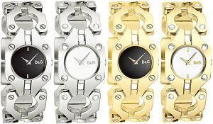 D&G �r���v�h���K�o �N���V�F�b�g�u���b�N×�V���o�[�u���b�N×�S�[���h�z���C�g×�S�[���h�z���C�g×�V���o�[DOLCE&GABBANA CroisetteDW0399SLBKDW0400DW0401DW0402�f�B�[���W�[ ���f�B�[�X�h���`�F���K�b