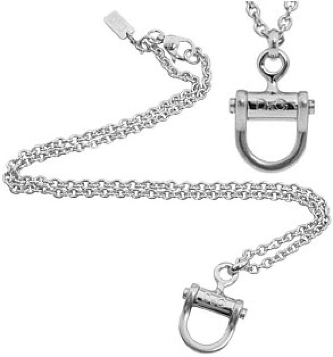 楽天市場】D&G ドルチェ＆ガッバーナペンダントネックレス シルバー 