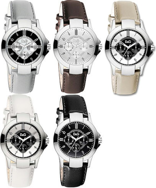 楽天市場】DOLCE&GABBANA D&Gドルチェ＆ガッバーナクロノグラフ腕時計  