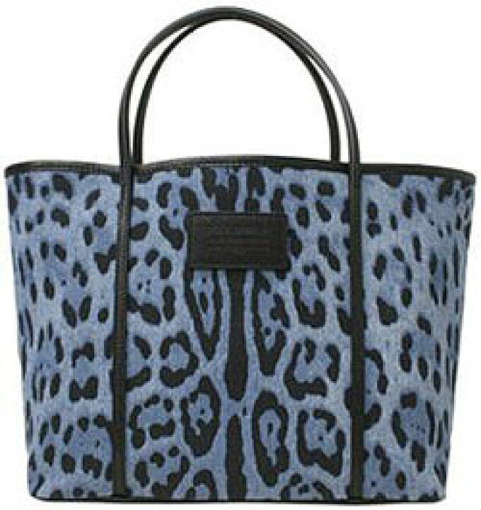 楽天市場】DOLCE&GABBANAトートバッグ ロゴプレート豹柄 ヒョウ柄  
