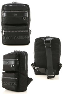 DOLCE&GABBANA D&G�h���`�F���K�b�o�[�i �h���K�o�{�f�B�[�o�b�O �V�����_�[�o�b�N�u���b�N����3D���S �u���b�N���S�v���[�g�t�����gW�|�P�b�g �f�B�[���W�[ �΂߂����� �����V�����_�[�o�b�O 