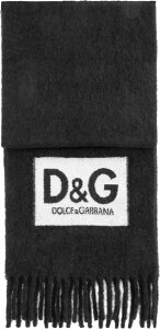 DOLCE&GABBANA D&G�h���`�F���K�b�o�[�iD&G�z���C�g���S�p�b�`�E�[���}�t���[�C�^���A���t�����W�t���}�t���[ �u���b�N�h���K�o �X�g�[�� �݊� �h���΍� N0000BK�N���X�}�X�v���[���g��a������