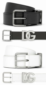 DOLCE��GABBANA D&G�h���`�F���K�b�o�[�i �h���K�o�C�^���A�������Y���U�[�x���gDG���S�v���[�g�x���g���[�v���e�j�E���V���o�[���[���[�o�b�N���z���C�g �u���b�N �J�[�t�X�L�����U�[8099980002