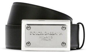 DOLCE&GABBANA �h���`�F���K�b�o�[�i�����Y �J�[�t�X�L�����U�[�x���g �u���b�N���S���󃋃e�j�E���K�����^×�V���o�[�X�N�G�A�v���[�g�o�b�N�����v �h���K�o D&G �f�B�[���W�[4�|�C���e�B�b�h