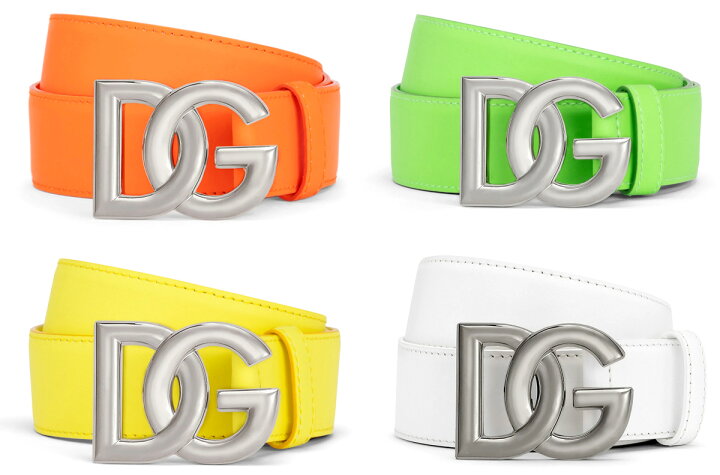 楽天市場】DOLCE&GABBANA ドルチェ＆ガッバーナメンズ レザーベルトDG 