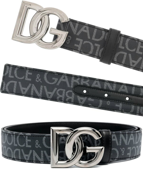 楽天市場】ドルチェ＆ガッバーナ メンズ レザーベルトDOLCE＆GABBANA  