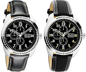 DOLCE&GABBANA rvh`FKbo[i YEHb`ubNU[xg ubNLoXxg DW0639BKLEDW0640BKCAubN j\NmOtD&G WATCH BarilochehKofB