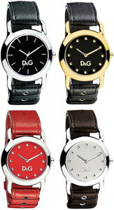 DOLCE&GABBANA�r���v�h���`�F���K�b�o�[�i ���f�B�[�X�E�H�b�`�V���o�[×�u���b�N �S�[���h×�u���b�N DW0641SLBKDW0642GDBK�V���o�[×���b�h �V���o�[×�u���b�N DW0643SLREDW0644SLBKD&G WATCH JAMBALAYA�h���K�o
